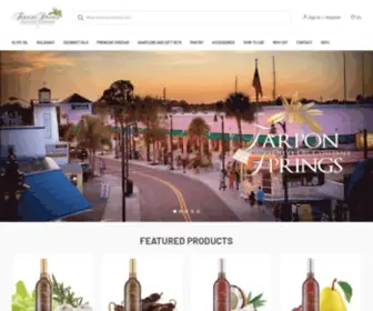 Tarponspringsoliveoil.com(Tarpon Springs Olive Oil Company) Screenshot