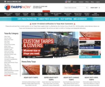 Tarpsnow.com(Tarps Now) Screenshot