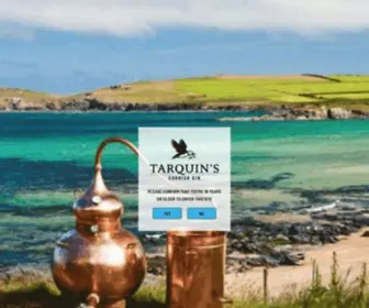 Tarquinsgin.com(Tarquin's Cornish Gin) Screenshot