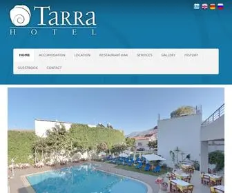 Tarra.gr(Tarra Hotel Γεωργιούπολη) Screenshot