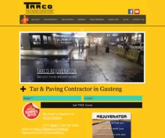 Tarring.co.za(Asphalt) Screenshot