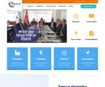 Tarsusosb.org.tr(Tarsus OSB) Screenshot