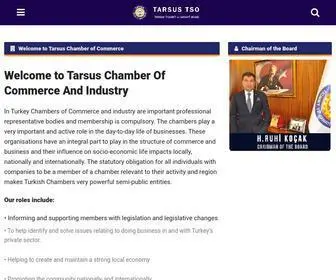 Tarsustso.org.tr(Tarsus Ticaret ve Sanayi Odası) Screenshot