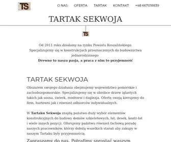 Tartak-Sekwoja.pl(Tartak Sekwoja) Screenshot