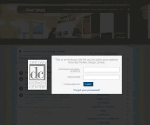 Tartandesigncentre.com(Tartandesigncentre) Screenshot