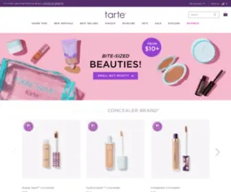 Tarte.com(Tarte Cosmetics) Screenshot