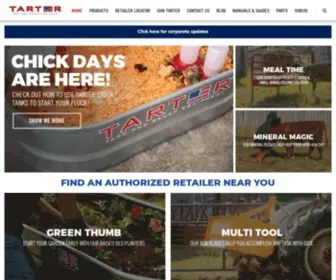 Tartergate.com(Tarter Farm and Ranch Equipment) Screenshot