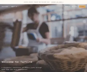 Tartinebakery.com(Tartine) Screenshot