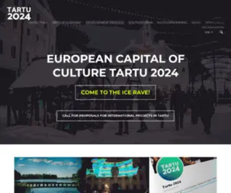 Tartu2024.ee(Tartu 2024) Screenshot