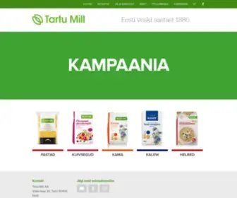 Tartumill.ee(Tartu Mill) Screenshot