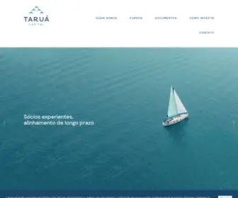 Taruacapital.com.br(Taruá) Screenshot