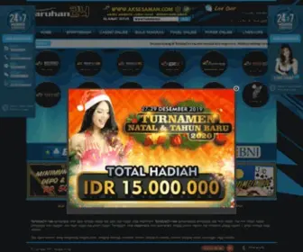 Taruhan24.com Screenshot