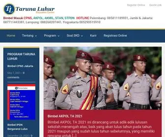 Tarunaluhur.com(Bimbel CPNS dan Sekolah Kedinasan) Screenshot