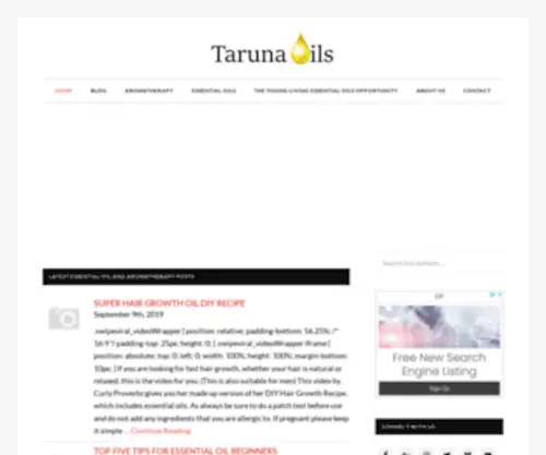 Tarunaoils.org(Tarunaoils) Screenshot