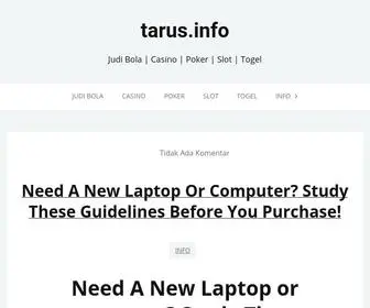 Tarus.info(Tarus info) Screenshot