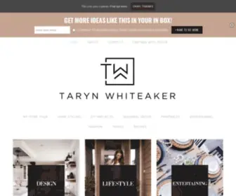 Tarynwhiteaker.com(Taryn Whiteaker) Screenshot