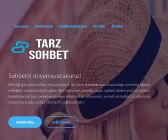 Tarzsohbet.com Screenshot