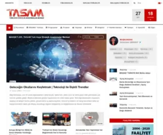 Tasam.org(Türk Asya Stratejik Araştırmalar Merkezi) Screenshot