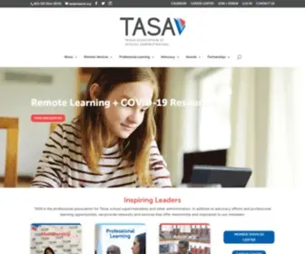 Tasanet.org(Texas Association of School Administrators) Screenshot