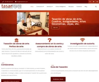 Tasararte.com(Inicio) Screenshot