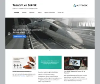 Tasarimveteknik.com(Tasarım ve Teknik) Screenshot