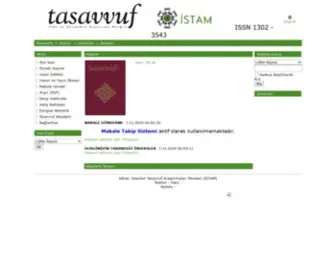 Tasavvufdergisi.net(Tasavvuf) Screenshot