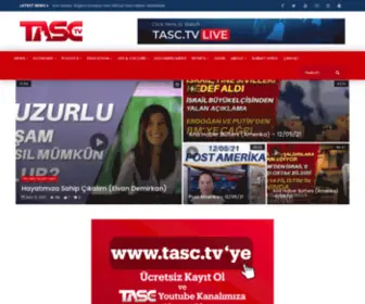 Tasc.tv(Amerika Birleşik Devletleri'nde Kesintisiz Yayın Yapan İlk Türk Televizyon Kanalı. News) Screenshot