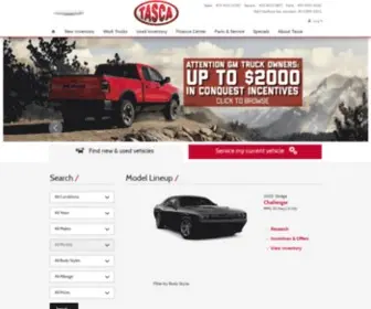 Tascachryslerdodgejeepram.com(Tasca Chrysler Dodge Jeep Ram FIAT in Johnston) Screenshot