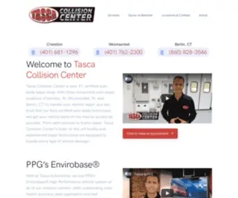 Tascacollision.com(Tasca Collision Center) Screenshot