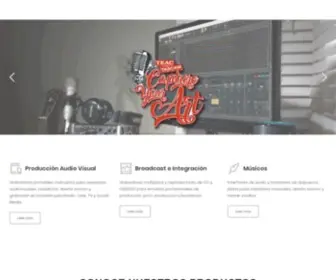 Tascam.com.mx(Americas) Screenshot