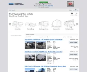 Tascatrucks.com(Work Trucks and Vans for Sale) Screenshot