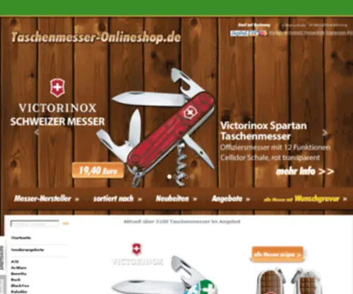 Taschenmesser-Onlineshop.de(Taschenmesser) Screenshot