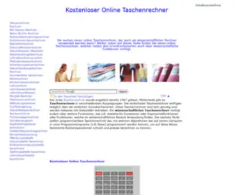 Taschenrechner.com.de(Taschenrechner) Screenshot