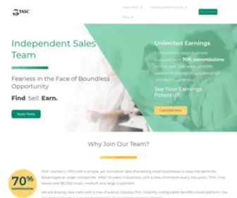 Tascindependentsales.com(TASC Independent Sales Organization) Screenshot