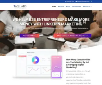 Tashadvertising.com(Tash Rizzo) Screenshot