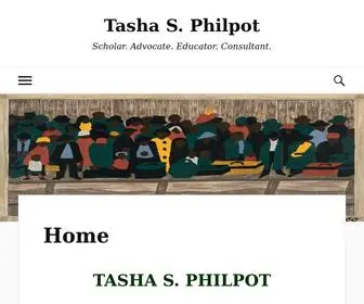 Tashaphilpot.com(Scholar) Screenshot