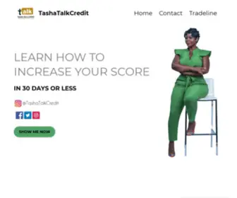 Tashatalkcredit.com(5 WAYS TO SKYROCKET YOUR CREDIT SCORE) Screenshot