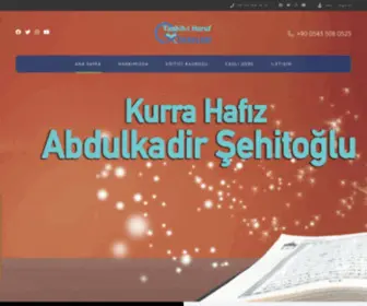 Tashihihuruf.com(Tashih-i Huruf) Screenshot