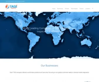 Tasigroup.com(A Superior Test and Measurement Company) Screenshot