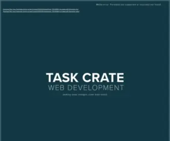 Taskcrate.com(Task Crate) Screenshot