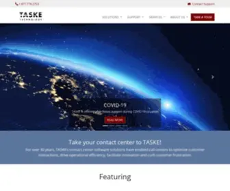 Taske.com(Avaya and other Contact Centers and Businesses by TASKE Technology Inc) Screenshot