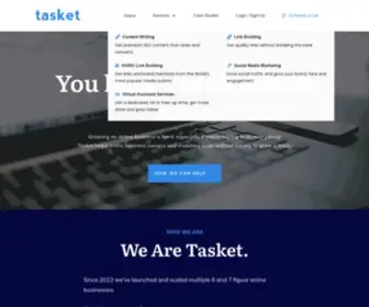 Tasket.net(Scale Your Business Without Having To Grow A Team) Screenshot