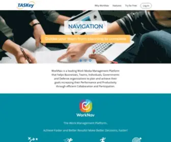 Taskey.com(Work media) Screenshot