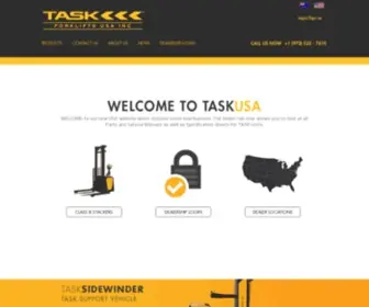 Taskforklifts.com(TASK Forklifts) Screenshot