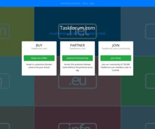 Taskforum.com(Join a vibrant community of developers) Screenshot