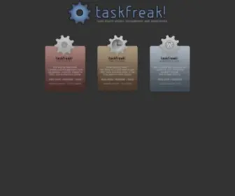 Taskfreak.com(Web based task manager and todo list) Screenshot