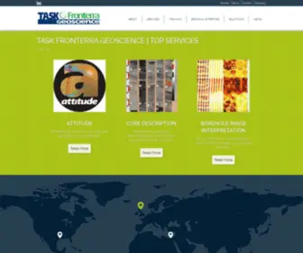 Taskfronterra.com(Borehole image specialists) Screenshot