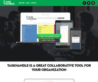 Taskhandle.io(Task Management) Screenshot