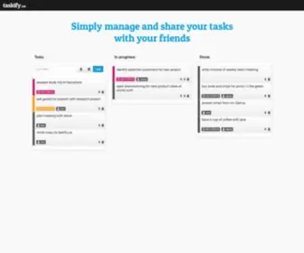 Taskify.us(taskify) Screenshot