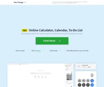 Taskmanagertab.com(Task Manager App) Screenshot
